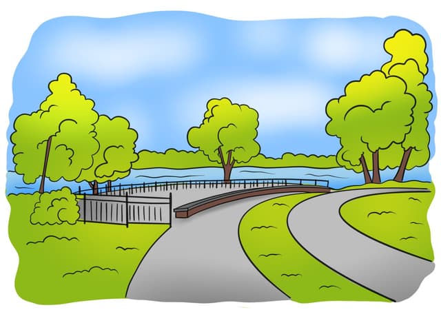 Парк на улице Парковая